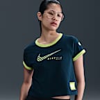 Nike Sportswear Club Women's Short-Sleeve T-Shirt. Nike JP